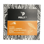 Psilly - Dark Chocolate Bar - Ginger & Turmeric | Get Magic Mushrooms Canada
