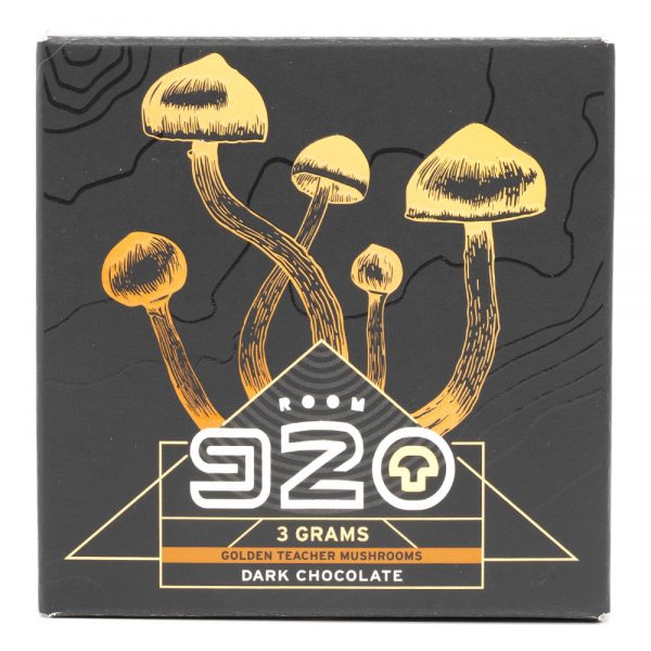 Room 920 – Mushroom Chocolate Bar - Dark Chocolate - 3 Grams | Get Magic Mushrooms Canada