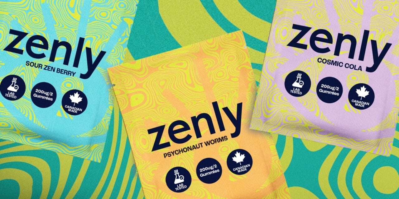 Zenly - LSD Gel Tabs - 600ug (100ug per tab) | Get Magic Mushrooms Canada